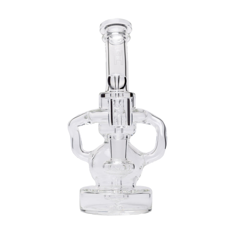 Dab Rig Recycler Stubby Klein de 7.5" en Vidrio