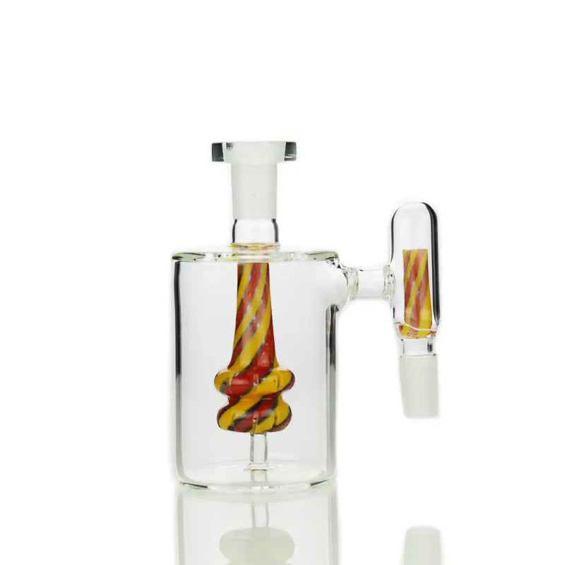 Ash Catcher Reversal Glass 14mm Doble Filtro Smokerolla