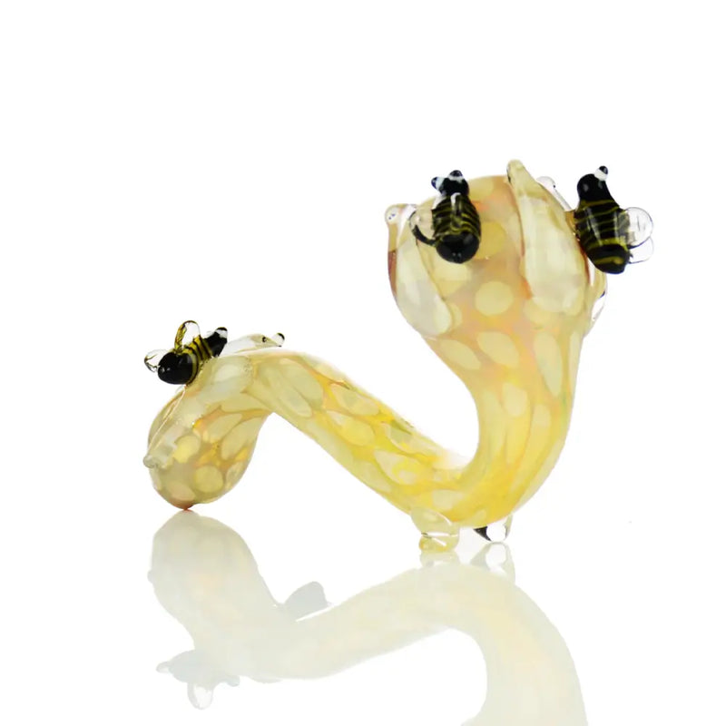 Pipa Sherlock Honeycomb con Abejas 6" - Pipa de Mano