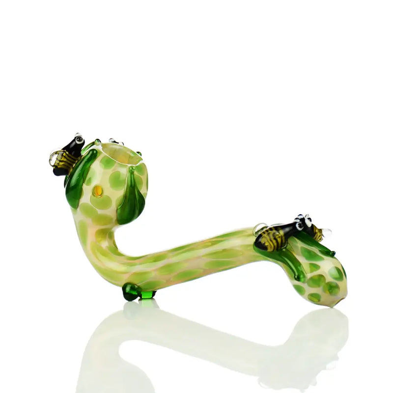 Pipa Sherlock Honeycomb con Abejas 6" - Pipa de Mano