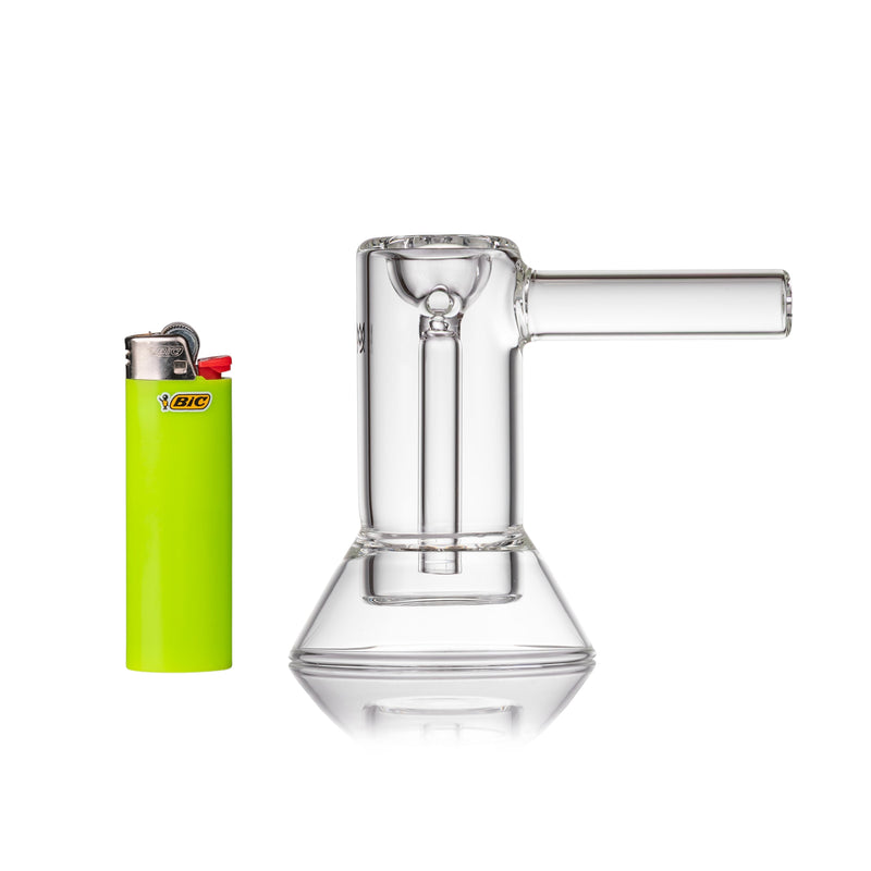 Bubbler MJ Arsenal Cove Ergonómico en Vidrio Borosilicato