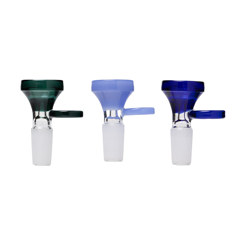 Bowls de Vidrio con Mango 14mm Macho (Set x3)
