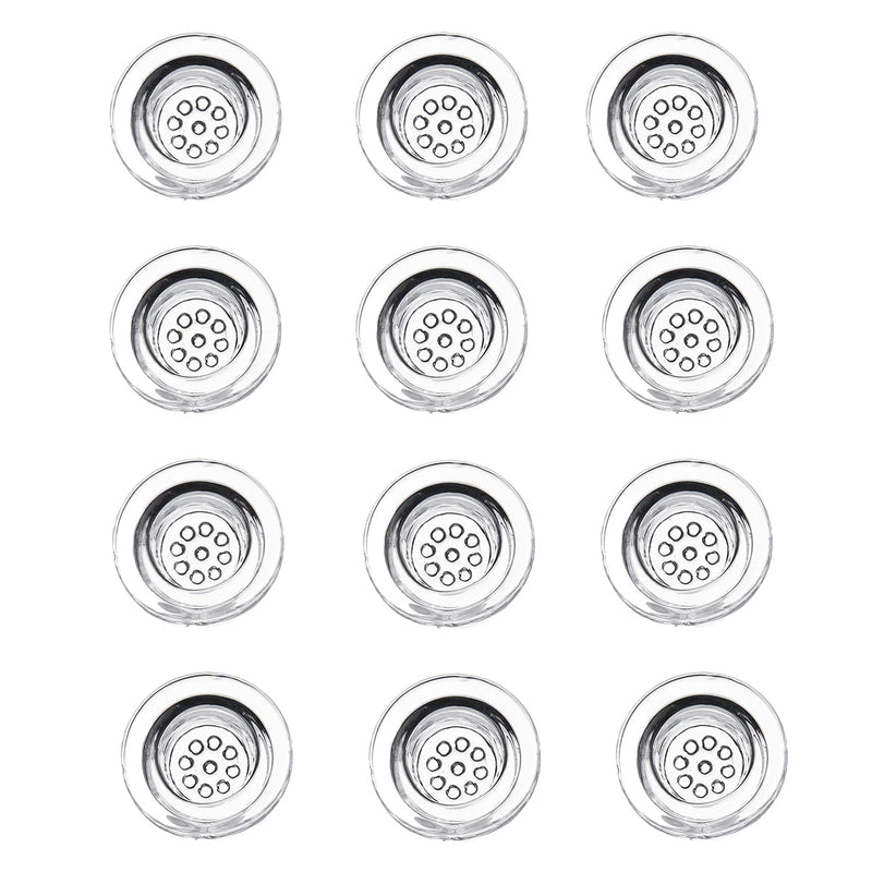 Bowls de Vidrio con Malla para Pipas de Silicona x12
