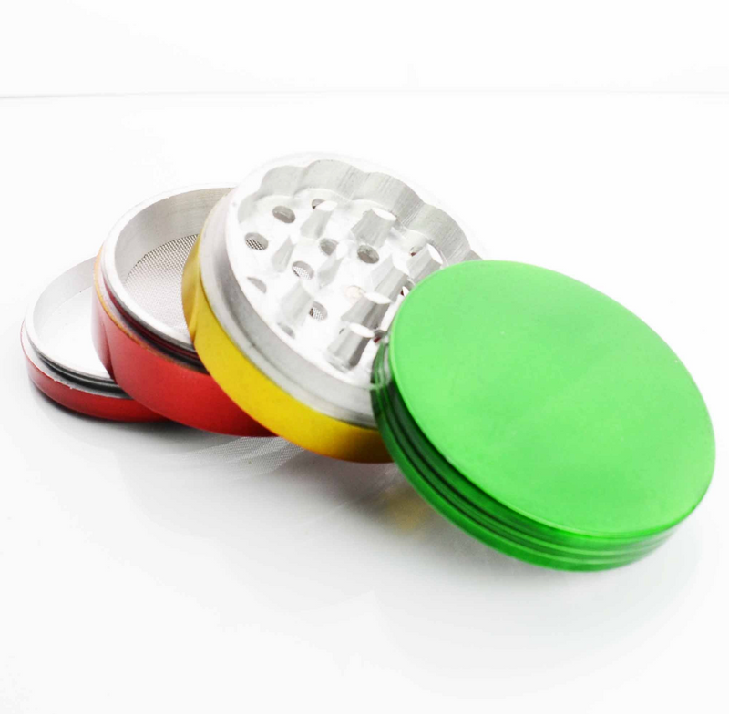 Grinder Rasta Smokerolla 56 mm 4 Piezas
