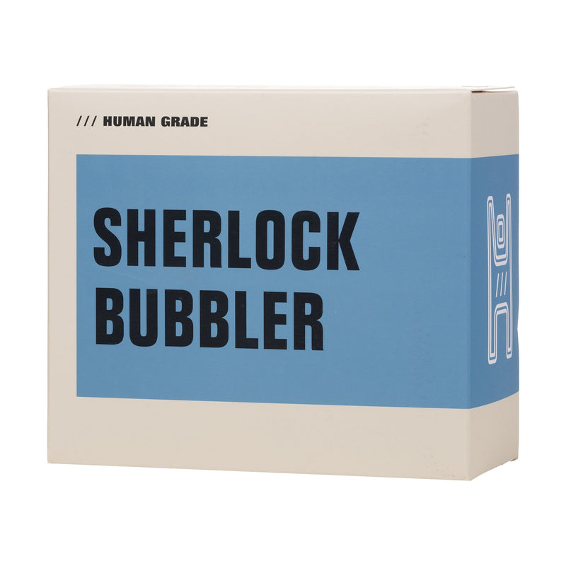 Bubbler Human Grade Sherlock en Vidrio Borosilicato