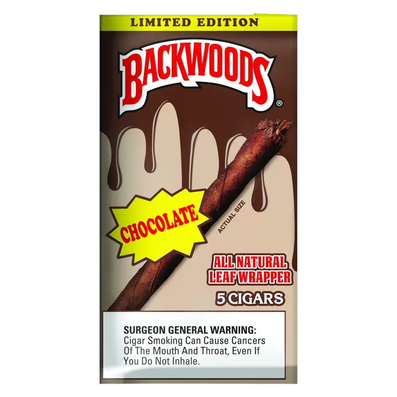Tabacos Backwoods x Sobre 5 Unidades - Mejor Precio