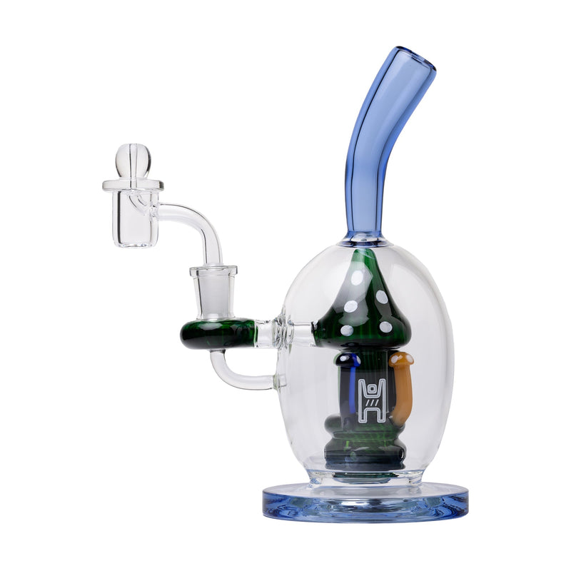 Dab Rig Artisan con Mushroom Perc en Vidrio