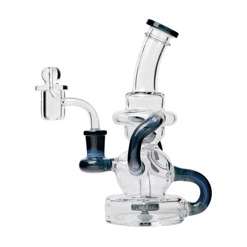 Dab Rig Recycler Stubby Klein de 7.5" en Vidrio