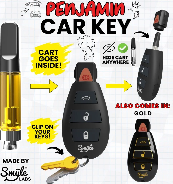 Smyle Penjamin Car Key Battery - Black