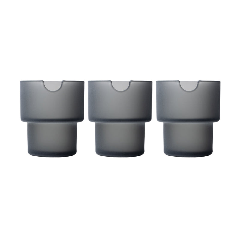 Cenicero de Vidrio Apilable NWTN Home (Set de 3)