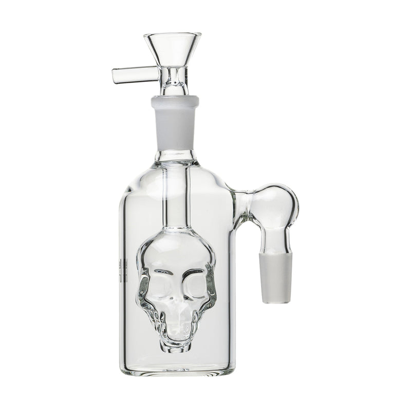 Ash Catcher Skull Perc de Vidrio Human Grade para Bong