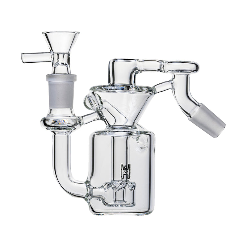Ash Catcher Recycler Human Grade con Shower Perc 14mm