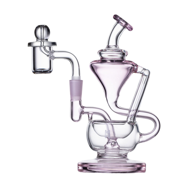 Dab Rig Recycler Compacto de 5" en Borosilicato