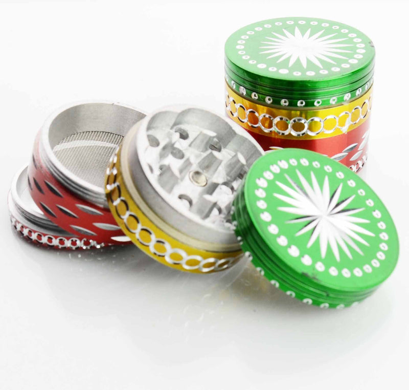 Grinder Metálico Rasta Diamond Cut 50 mm 4 Piezas