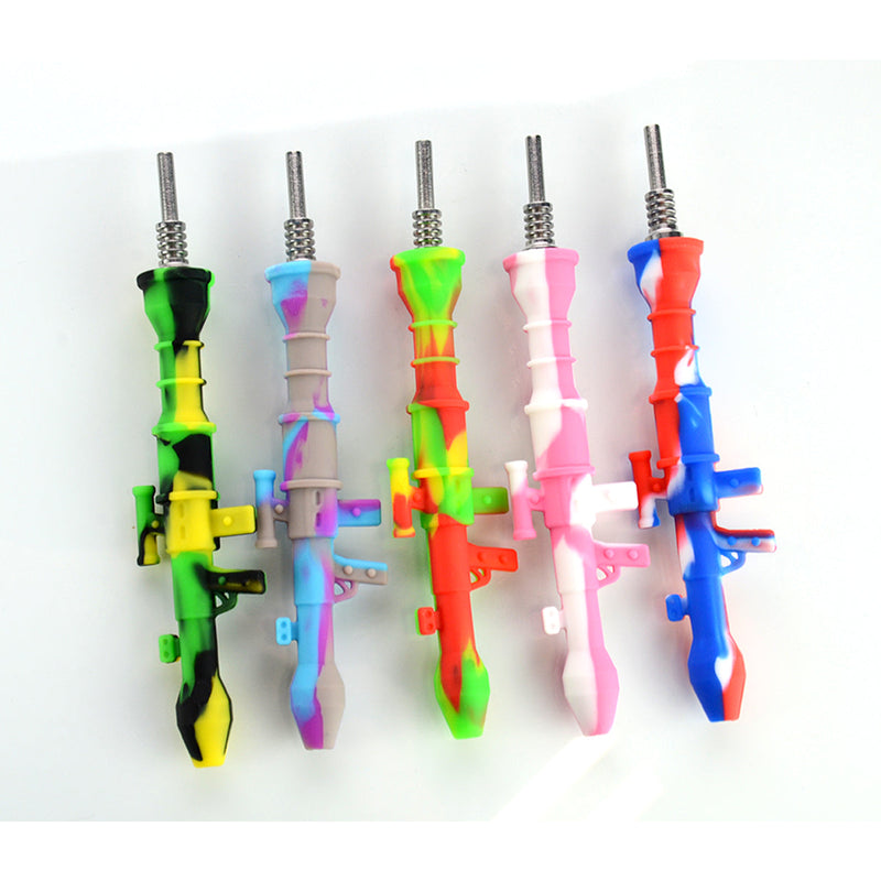 Nectar Collector de Silicona Shotgun con Nail de Titanio