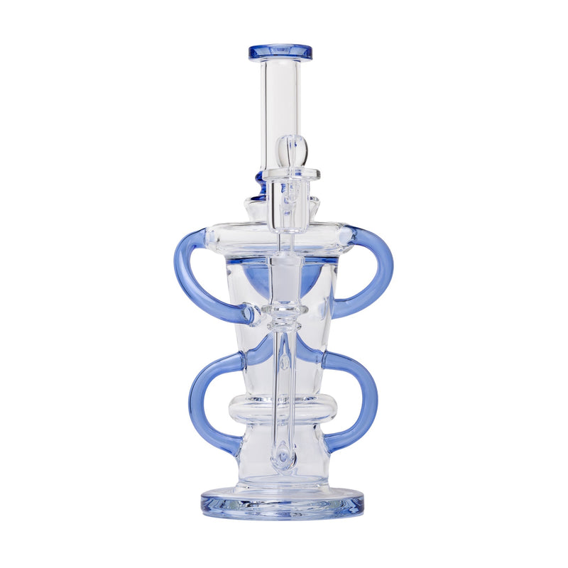 Dab Rig Recycler Straight de 10.25" con Set de Cuarzo
