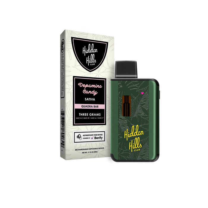 3G DISPO - QUADRA BLEND - DOPAMINE CANDY