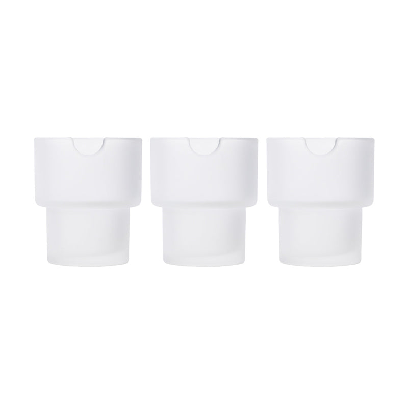 Cenicero de Vidrio Apilable NWTN Home (Set de 3)