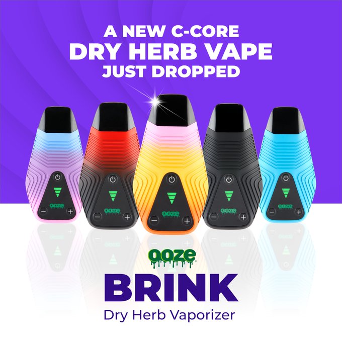 Vaporizador de Hierba Seca Ooze Brink Portátil