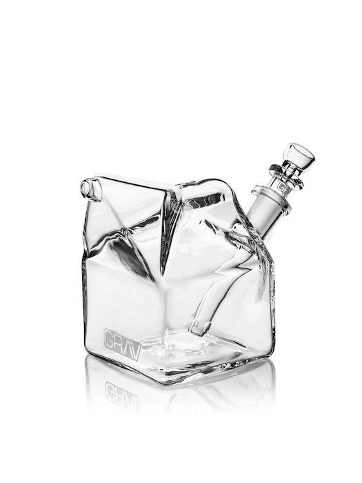 Bubbler GRAV Milk Carton 4" con Bowl y Downstem 14mm