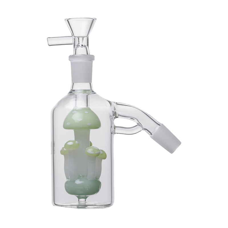 Ash Catcher Shroom Perc de Vidrio con Bowl 14mm Human Grade