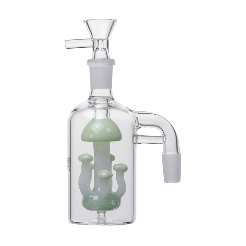 Ash Catcher Shroom Perc de Vidrio con Bowl 14mm Human Grade