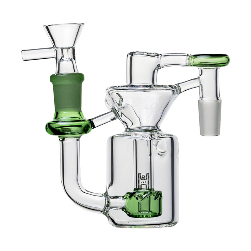 Ash Catcher Recycler Human Grade con Shower Perc 14mm