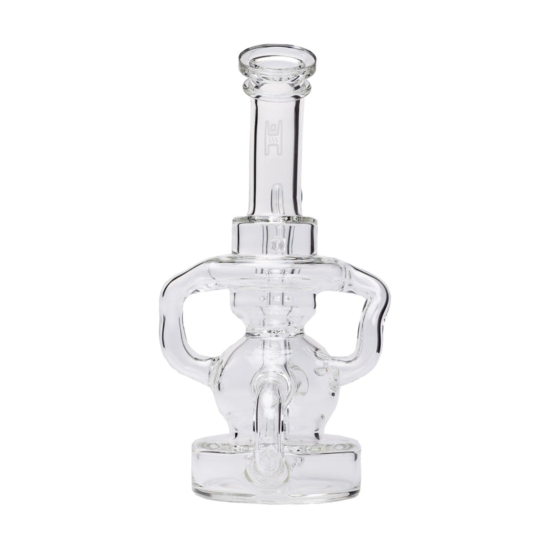 Dab Rig Recycler Stubby Klein de 7.5" en Vidrio