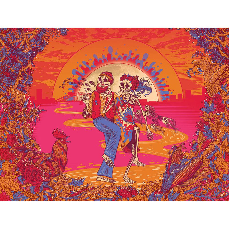 Pipa Sherlock Grateful Dead Art Glass 4" - Pipa de Mano