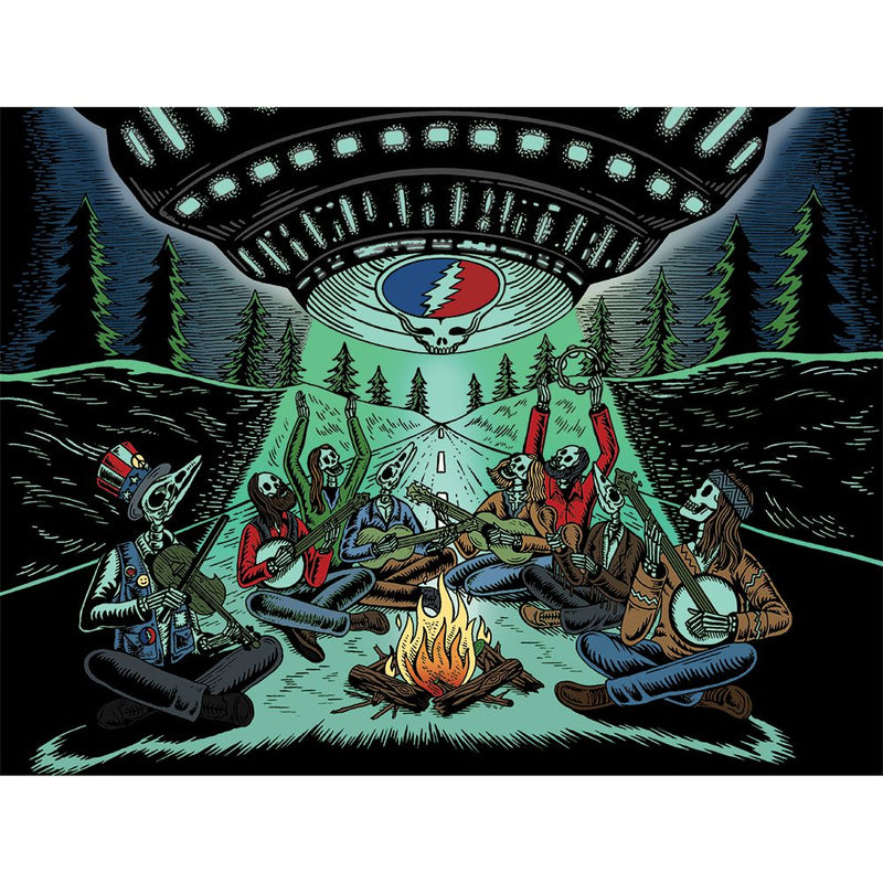 Pipa Sherlock Grateful Dead Art Glass 4" - Pipa de Mano