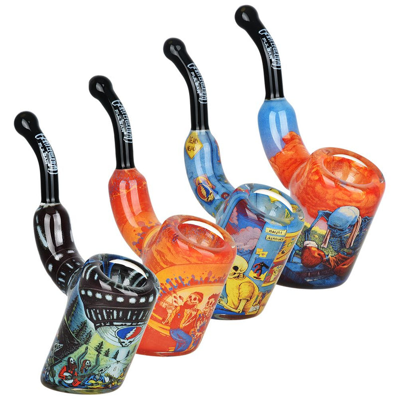 Pipa Sherlock Grateful Dead Art Glass 4" - Pipa de Mano