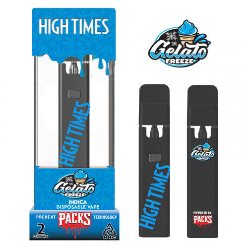 HighTimes Live resin Gelato Freeze HHC+THC-P 2000mg