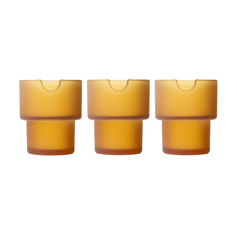 Cenicero de Vidrio Apilable NWTN Home (Set de 3)