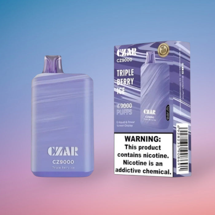 Vaporizador Desechable CZAR 9000 Puffs – Compacto y Económico