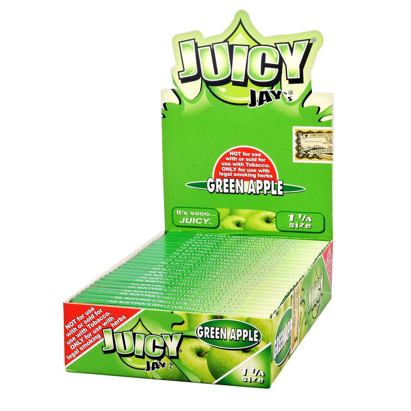 Juicy Jay's 1 1/4" Green Apple