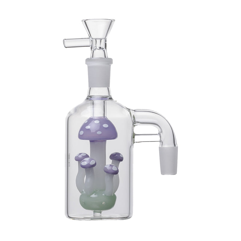 Ash Catcher Shroom Perc de Vidrio con Bowl 14mm Human Grade
