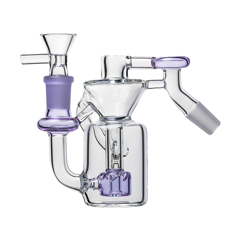 Ash Catcher Recycler Human Grade con Shower Perc 14mm