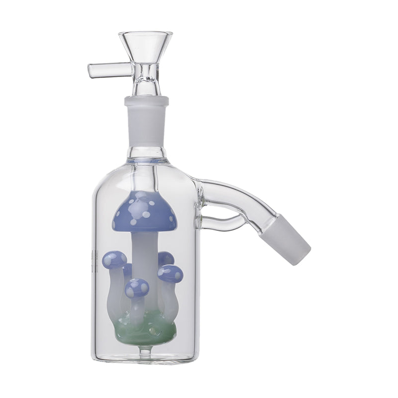 Ash Catcher Shroom Perc de Vidrio con Bowl 14mm Human Grade