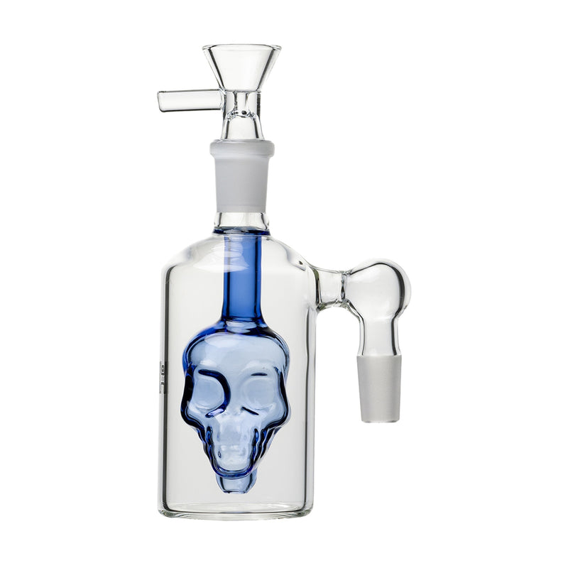 Ash Catcher Skull Perc de Vidrio Human Grade para Bong
