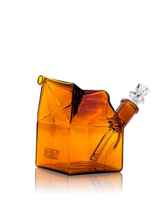 Bubbler GRAV Milk Carton 4" con Bowl y Downstem 14mm