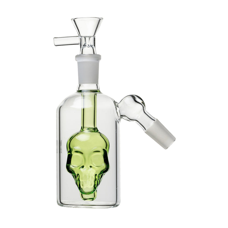 Ash Catcher Skull Perc de Vidrio Human Grade para Bong