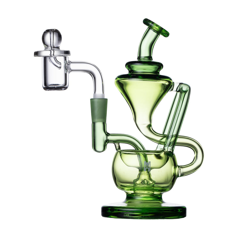 Dab Rig Recycler Compacto de 5" en Borosilicato