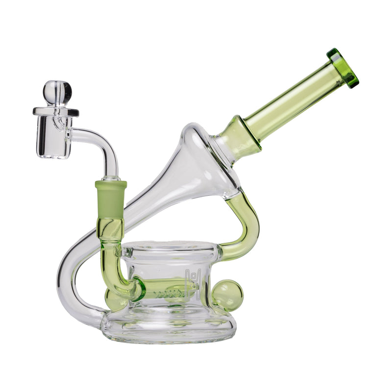 Dab Rig Recycler de 7.5" con Triple Marble en Vidrio