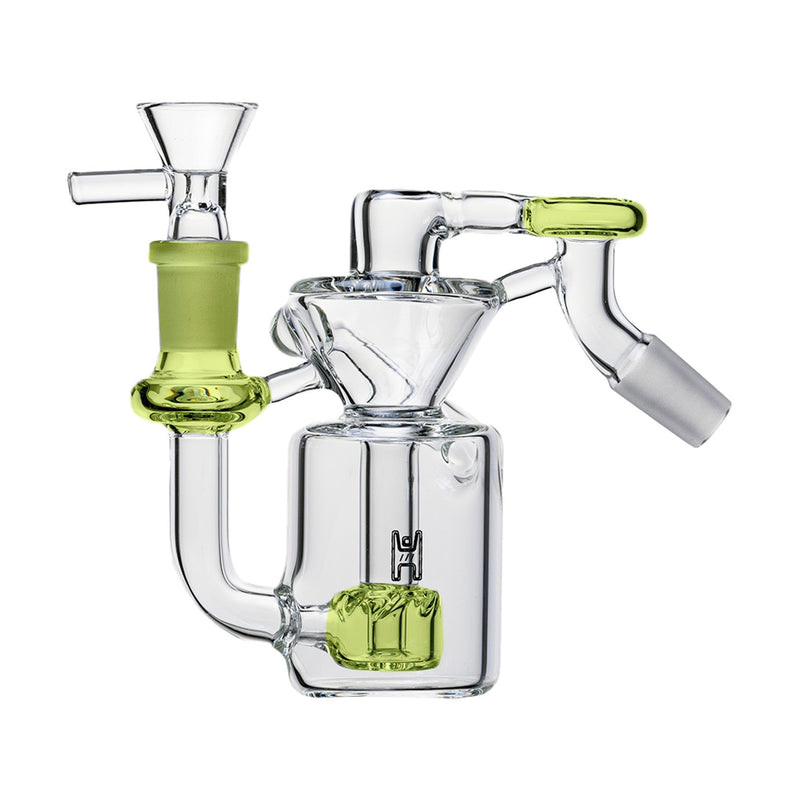 Ash Catcher Recycler Human Grade con Shower Perc 14mm