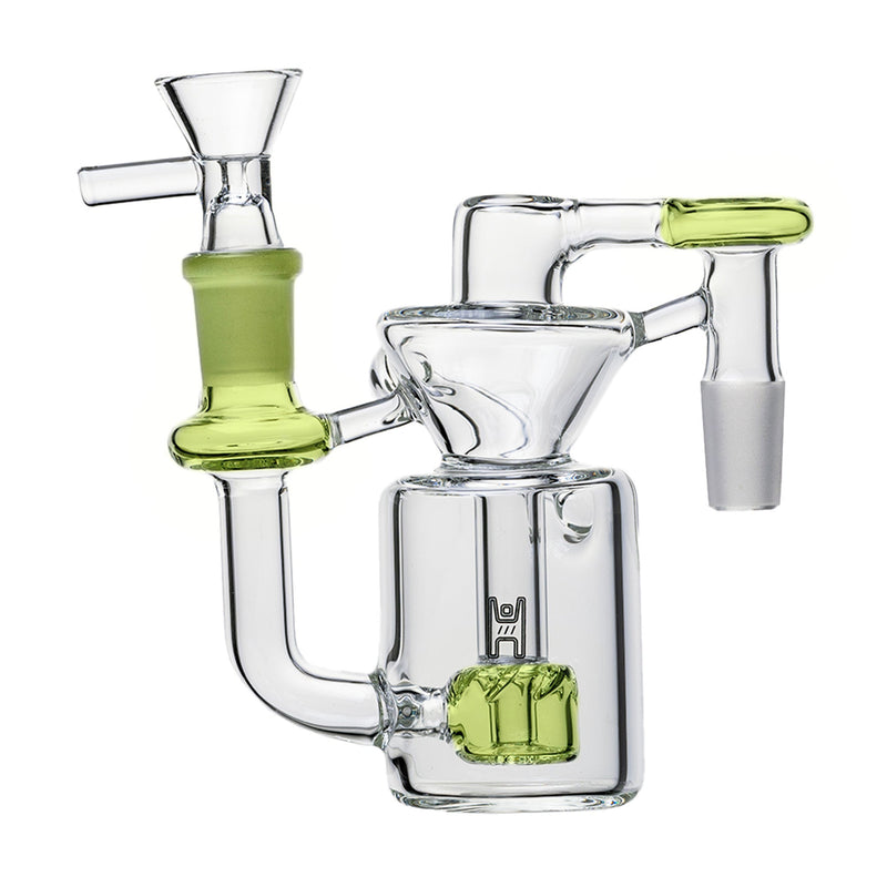 Ash Catcher Recycler Human Grade con Shower Perc 14mm