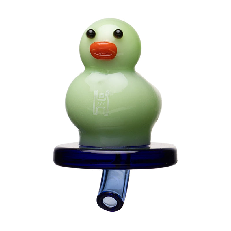 Carb Cap Directional Pato de Hule en Vidrio Boro