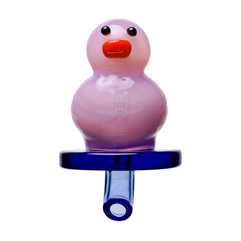 Carb Cap Directional Pato de Hule en Vidrio Boro