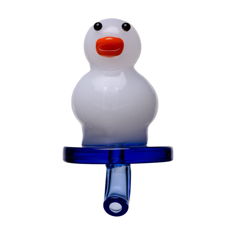 Carb Cap Directional Pato de Hule en Vidrio Boro