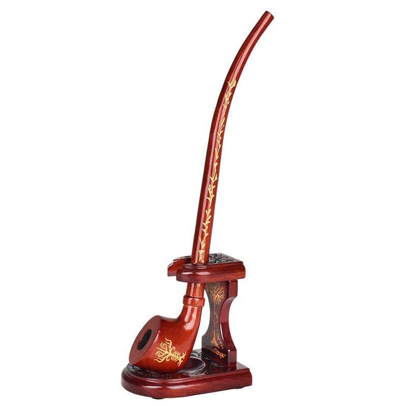 Pipa Gandalf Rivendell Churchwarden con Base Middle-Earth