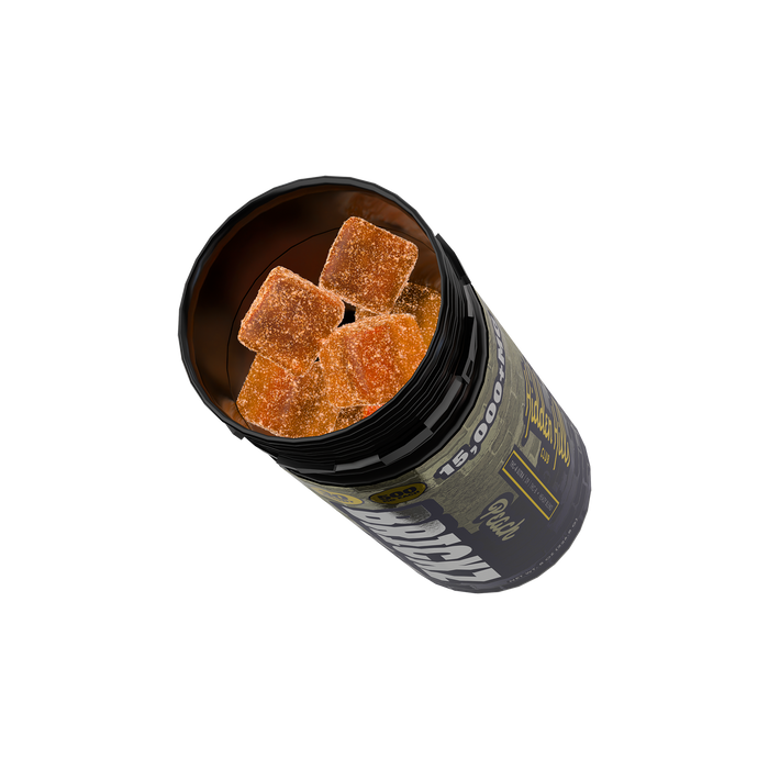 Brickz Peach | Heady Blend | 15000mg Edibles